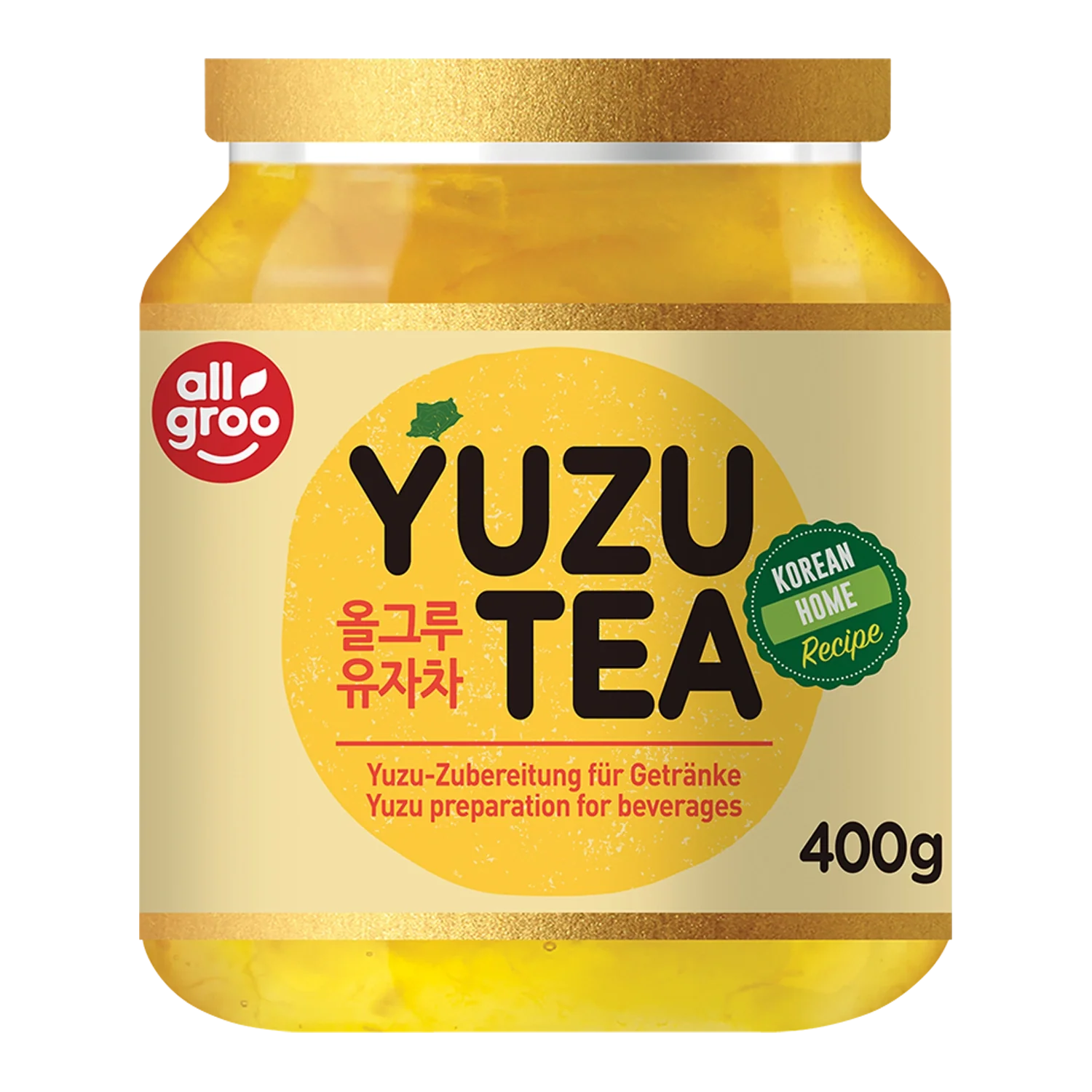 ALLGROO Yuzu Tee Zubereitung 400G