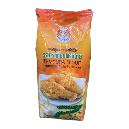 UNCLE BARN'S Tempura Flour Garlic Pepper 500G