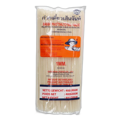 FARMER Rice Sticks 1mm Round 400G