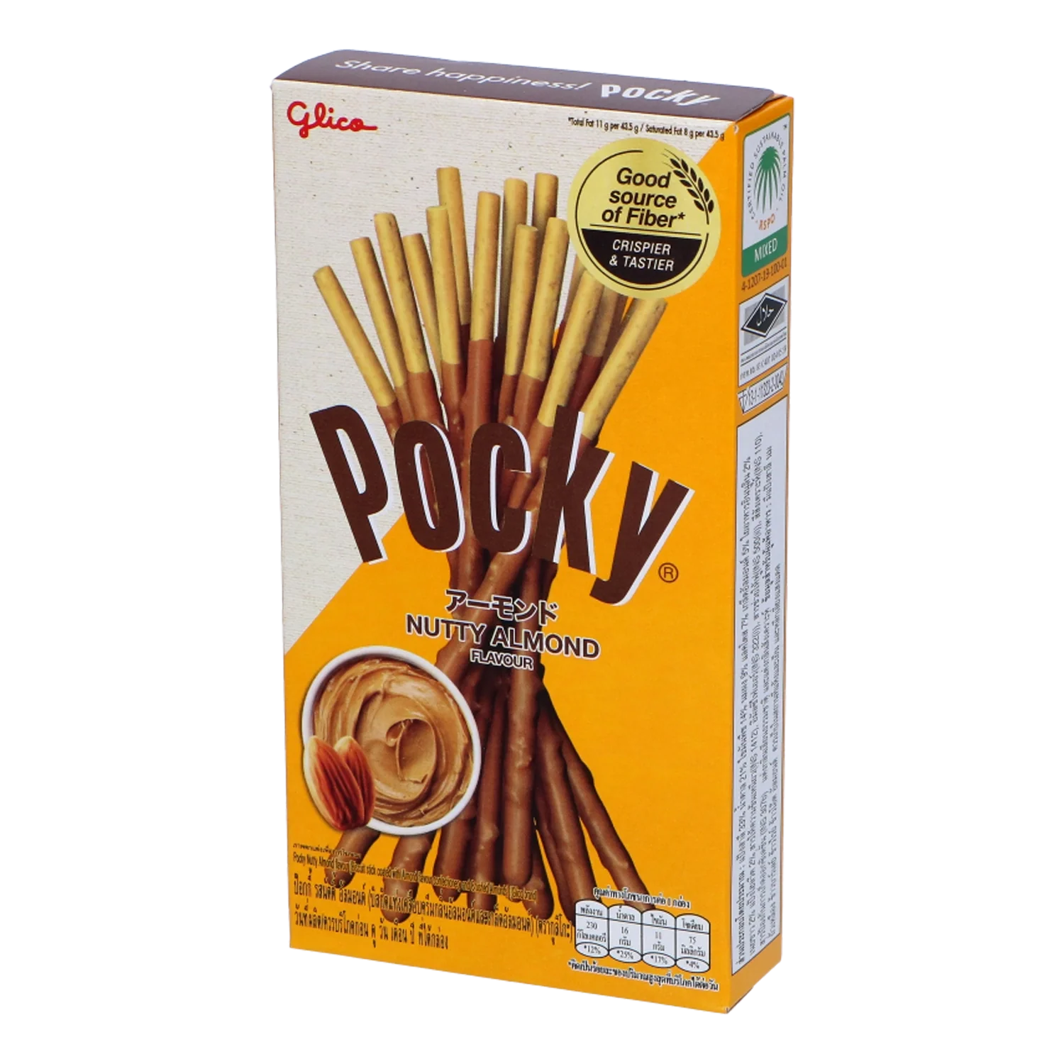 POCKY Biskuit Sticks Nutty Almond 43,5G