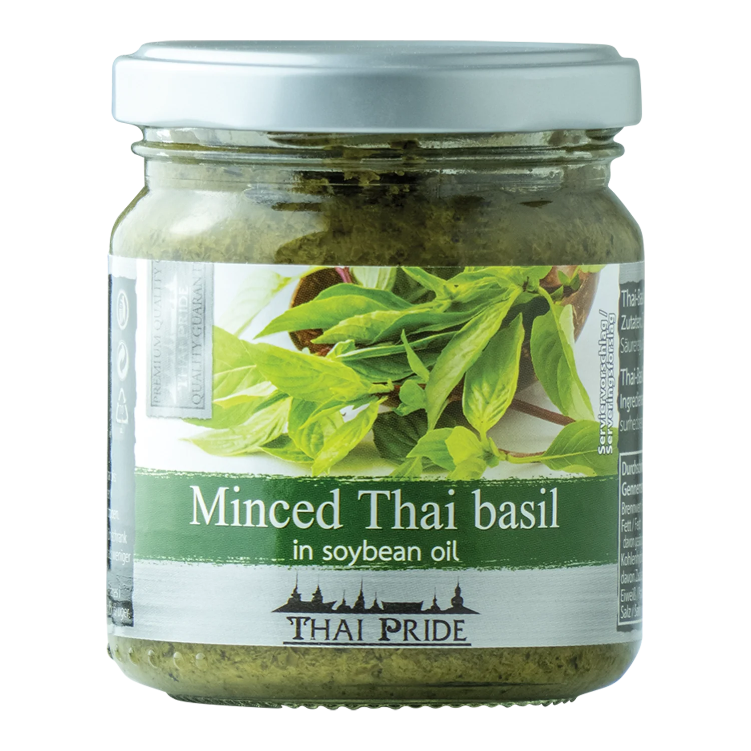 THAI PRIDE Thai Basilikum gehackt 175G