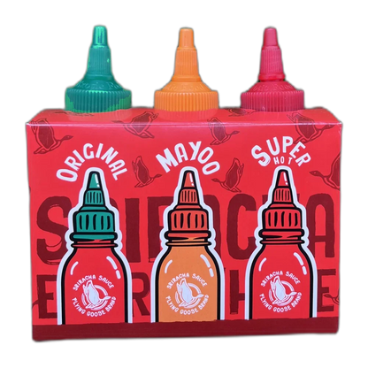 FLYING GOOSE Sriracha 3er Set 3x100ml