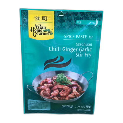 AHG Szechuan Paste Chilli Ginger, Garlic 50G