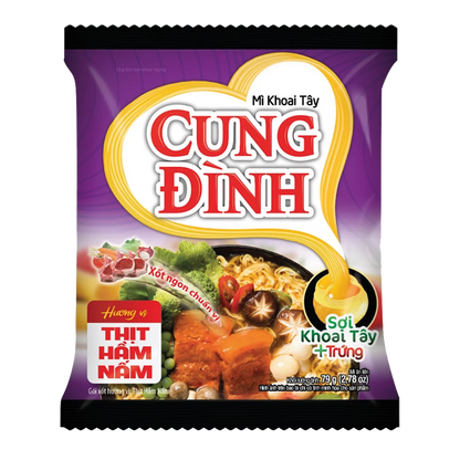 CUNG DINH Instant Nudeln Pork & Mushroom 79G